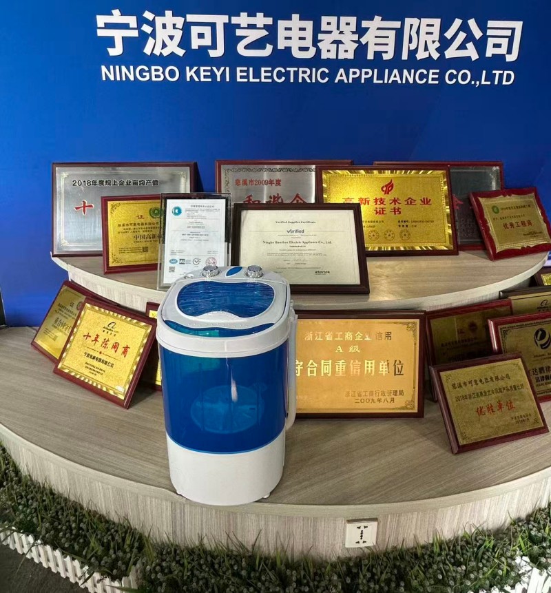 Mesin Cuci Mini 2026 DC Keyi Electric Ngamanake Sertifikasi EU CE, Nyawiji Portabilitas lan Kepatuhan kanggo Nyukupi Kebutuhan Maneka warna