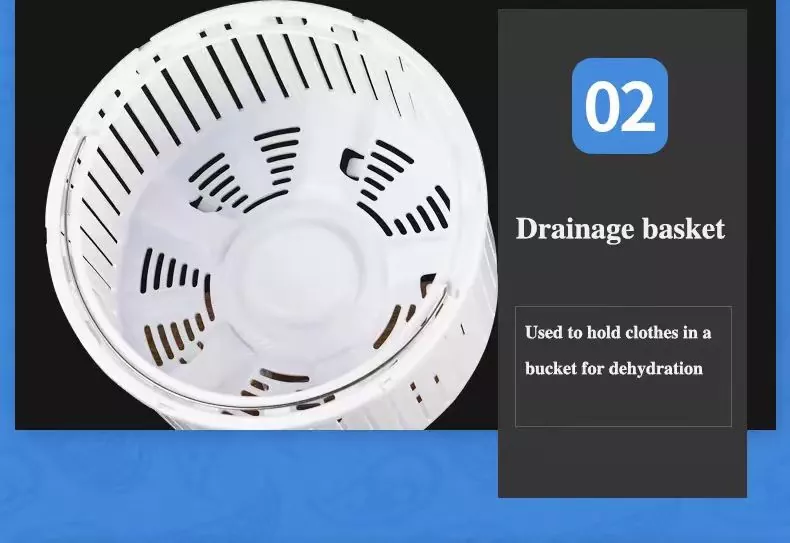 DC Mini Semi Automatic Washing Machine